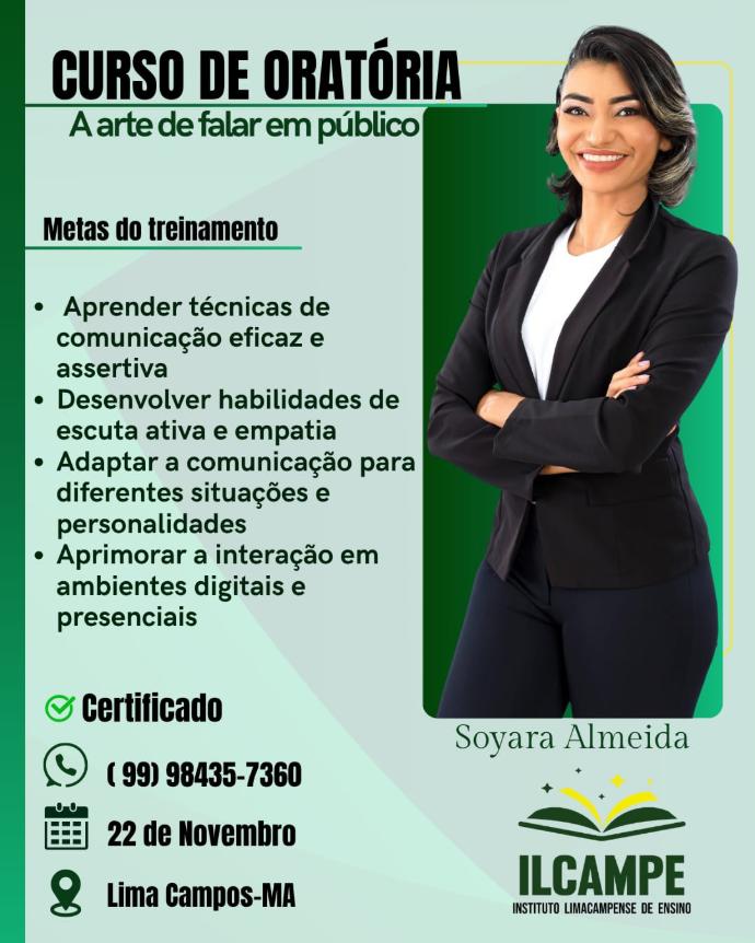 Curso de Oratória - A Arte de Falar em Público
