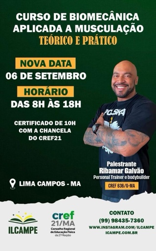 Curso de Biomecânica Aplicada a Musculação