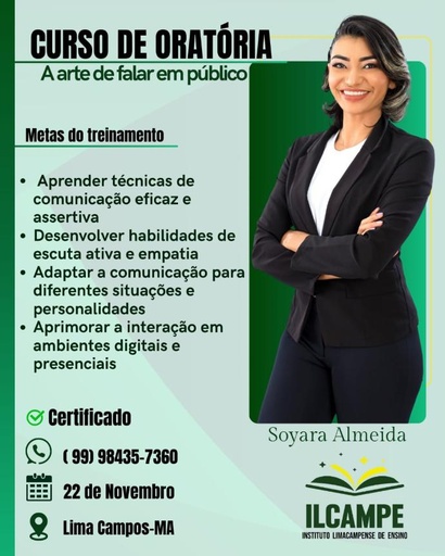 Curso de Oratória - A Arte de Falar em Público
